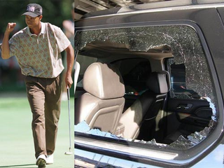 Illustration for article titled The Worst Car-Related Tiger Woods Jokes On The Internet
